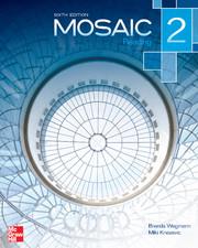 خرید کتاب انگليسی Mosaic 2: reading 6th Edition+CD