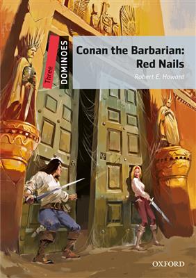 خرید کتاب انگليسی New Dominoes 3: Three Conan the Barbarian+CD