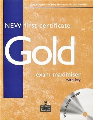 خرید کتاب انگليسی New First Certificate Gold exam maximizer with key
