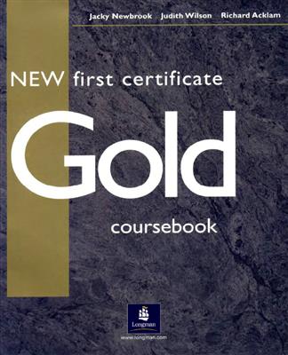 خرید کتاب انگليسی New first certificate Gold Course Book