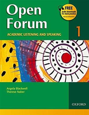 خرید کتاب انگليسی Open Forum 1 Student Book with Test Booklet & CD