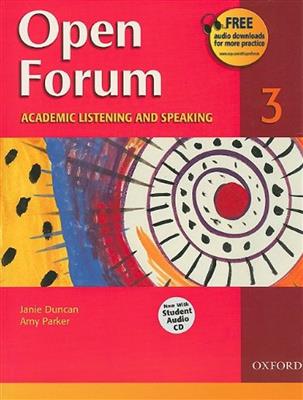 خرید کتاب انگليسی Open Forum 3 Student Book with Test Booklet & CD