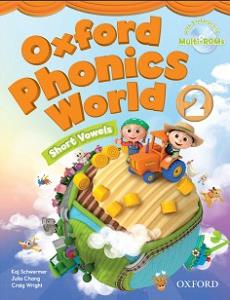 خرید کتاب انگليسی Oxford Phonics world + wb + Readers 2 + CD
