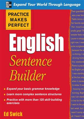 خرید کتاب انگليسی Practice Makes Perfect English Sentence Builder