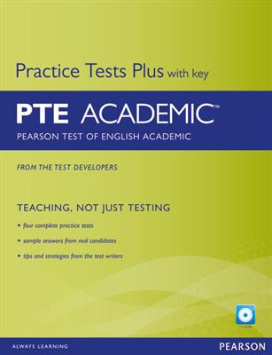 خرید کتاب انگليسی Practice Tests Plus with key PTE Academic