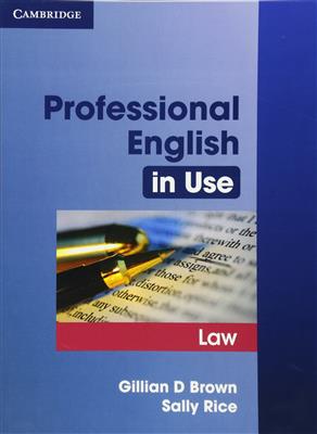 خرید کتاب انگليسی Professional English in Use Law