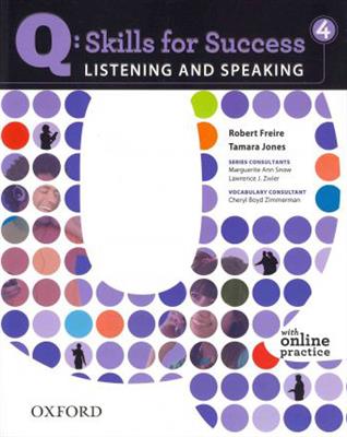 خرید کتاب انگليسی Q Skills for Success Level 4 listening and speaking + CD