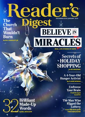 خرید کتاب انگليسی Reader's Digest December 2018 / January 2019