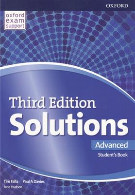 خرید کتاب انگليسی Solutions 3rd Advanced  (SB+WB+DVD)