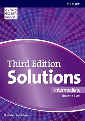 خرید کتاب انگليسی Solutions 3rd Intermediate (SB+WB+DVD)