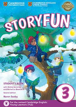 خرید کتاب انگليسی Storyfun 3 Students Book+Home Fun Booklet 3+CD