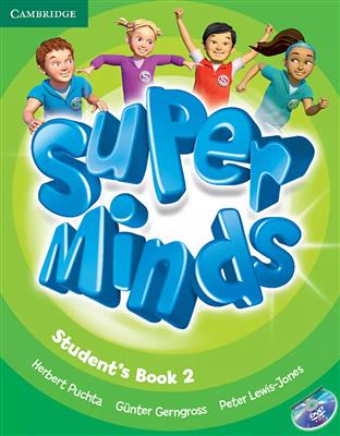 خرید کتاب انگليسی Super Minds 2 (SB+WB+CD+DVD)
