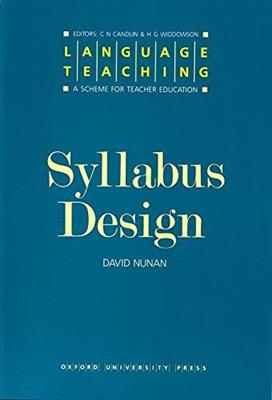 خرید کتاب انگليسی Syllabus Design