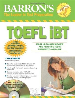 خرید کتاب انگليسی TOEFL iBT Internet-Based Test Barrons 13th