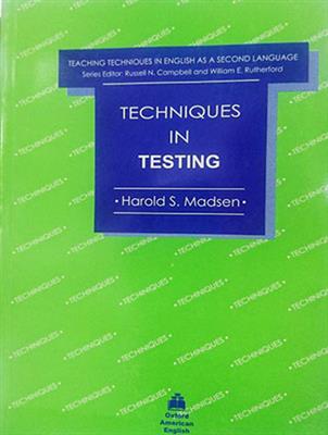 خرید کتاب انگليسی Techniques In Testing