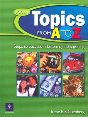 خرید کتاب انگليسی Topics from A to Z Book 1 with CD