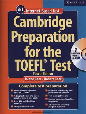 خرید کتاب انگليسی تافل کمبريج Cambridge Preparation for the TOEFL Test (IBT) 4th+2CD