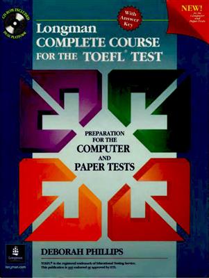 خرید کتاب انگليسی سبز Longman Complete Course for the TOEFL Test Paper Test CBT-PBT