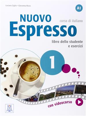 خرید کتاب ایتالیایی Nuovo Espresso: Libro Studente 1 + DVD