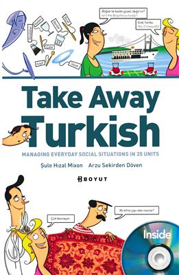 خرید کتاب ترکی استانبولی Take Away Turkish + CD