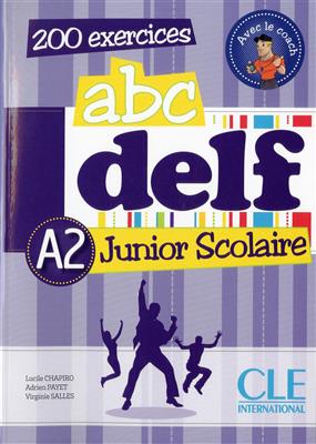 خرید کتاب فرانسه ABC DELF Junior scolaire - Niveau A2 + DVD