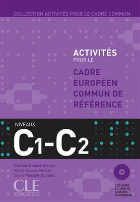 خرید کتاب فرانسه Activites Pour Le Cecr - C1-C2 Textbook + Key + CD