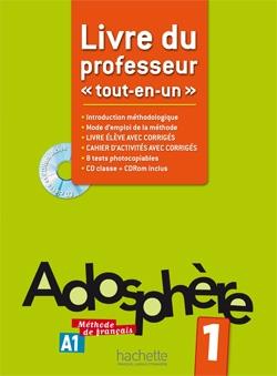 خرید کتاب فرانسه Adosphere 1 - Livre du professeur
