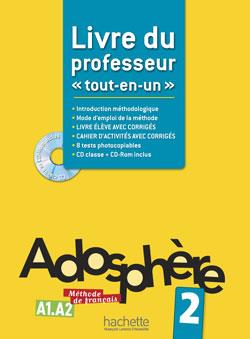 خرید کتاب فرانسه Adosphere 2 - Livre du professeur
