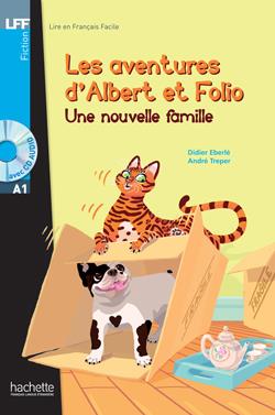 خرید کتاب فرانسه Albert et Folio : Une nouvelle famille + CD Audio MP3