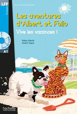 خرید کتاب فرانسه Albert et Folio - Vive les vacances ! + CD Audio MP3