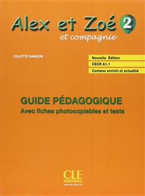 خرید کتاب فرانسه Alex et Zoe - Niveau 2 - Guide pedagogique