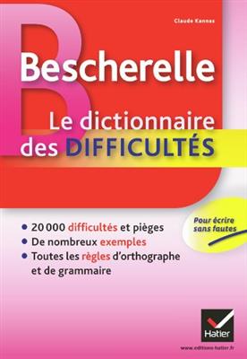 خرید کتاب فرانسه Bescherelle Le Dictionnaire des Difficultes