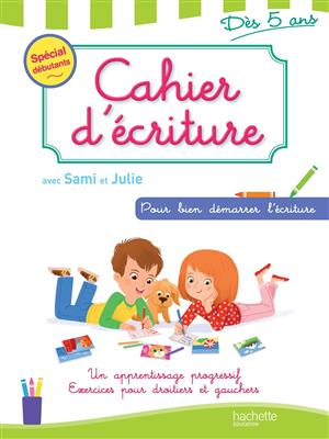خرید کتاب فرانسه Cahier d'ecriture avec sami et julie Des 5 ans