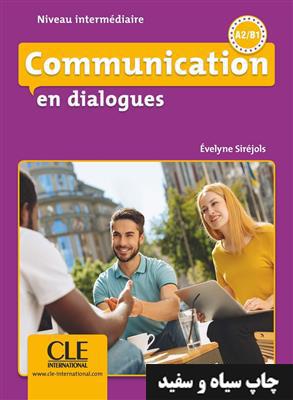 خرید کتاب فرانسه Communication en dialogues - N. intermédiaire - Livre + CD