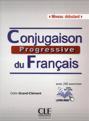 خرید کتاب فرانسه Conjugaison progressive du francais - Niveau debutant + CD