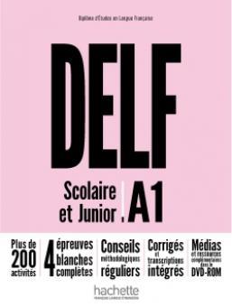 خرید کتاب فرانسه DELF A1 Scolaire et Junior + DVD-ROM Nouvelle édition