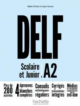 خرید کتاب فرانسه DELF A2 Scolaire et Junior + DVD-ROM Nouvelle édition