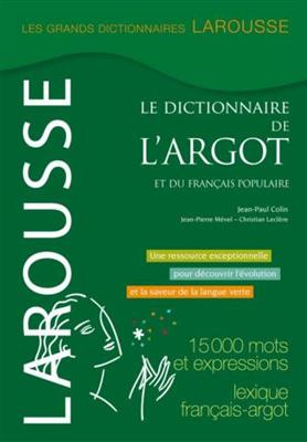 خرید کتاب فرانسه Dictionnaire de l'argot et du français populaire