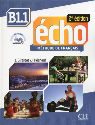 خرید کتاب فرانسه Echo - Niveau B1.1 +Cahier - 2eme edition