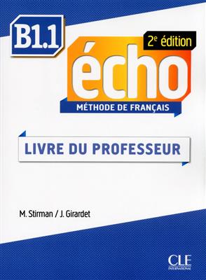 خرید کتاب فرانسه Echo - Niveau B1.1 - Guide pedagogique - 2eme edition
