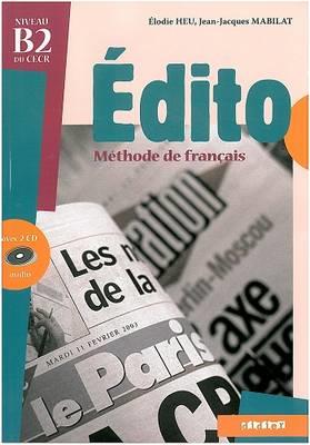 خرید کتاب فرانسه Edito niveau B2 چاپ قدیمی