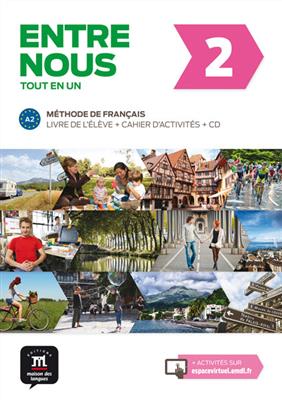 خرید کتاب فرانسه Entre nous 2 + CD