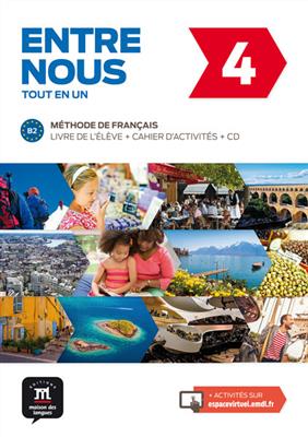خرید کتاب فرانسه Entre nous 4 + CD