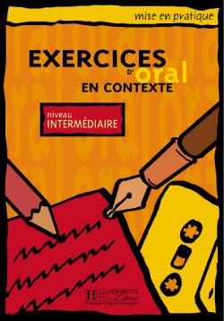 خرید کتاب فرانسه Exercices D'Oral En Contexte niveau Intermediaire + CD