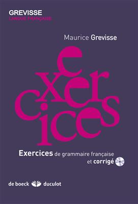 خرید کتاب فرانسه Exercices de grammaire francaise et corrigé - grevisse