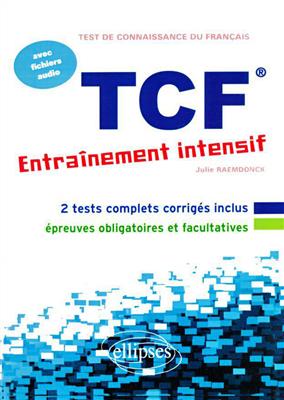 خرید کتاب فرانسه FLE • TCF • Entrainement intensif • avec fichiers audio