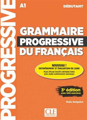 خرید کتاب فرانسه Grammaire progressive - debutant  + CD - 3eme