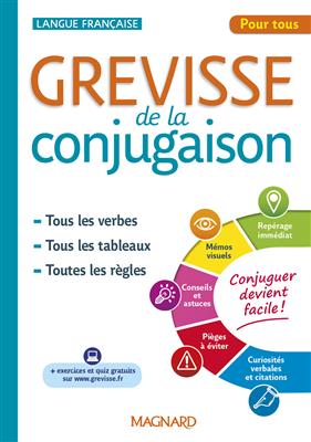 خرید کتاب فرانسه Grevisse de la conjugaison
