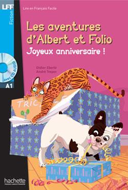 خرید کتاب فرانسه LFF Albert et Folio : Joyeux anniversaire ! (A1)