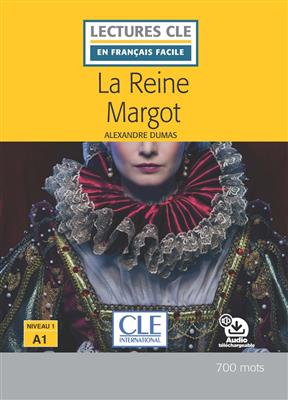 خرید کتاب فرانسه La reine Margot - Niveau 1/A1 + CD